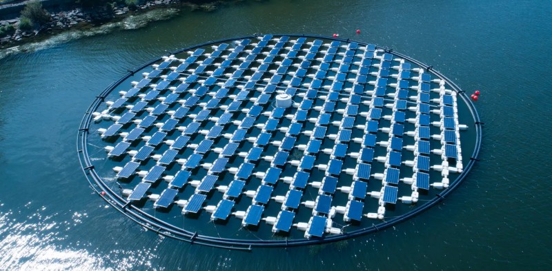 Floating Solar Park Mounting Systems