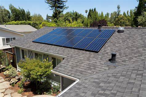 residential solar mounted rooftops